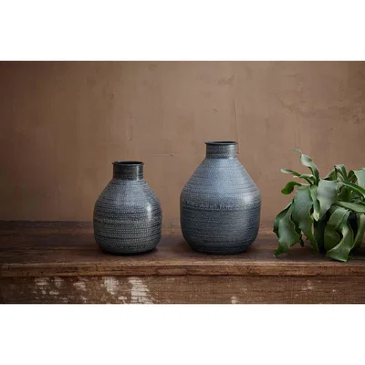 Nkuku Nkuku Mahika Vase | Vases & Planters | Black | Large