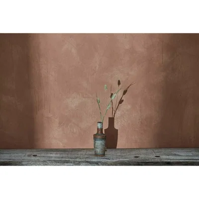 Nkuku Nkuku Bennu Mini Bottle Vase | Vases & Planters | Grey | 20 x 8 cm (Diameter)