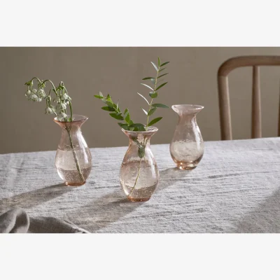 Nkuku nkuku Bapti Bud Vases Set Of 3 | Decorative Accessories | Dusty Terracotta