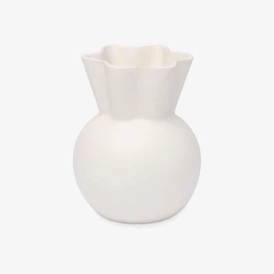 Nordic Nest Spring Copenhagen Eva Stoer Nielsen vase 14 cm White