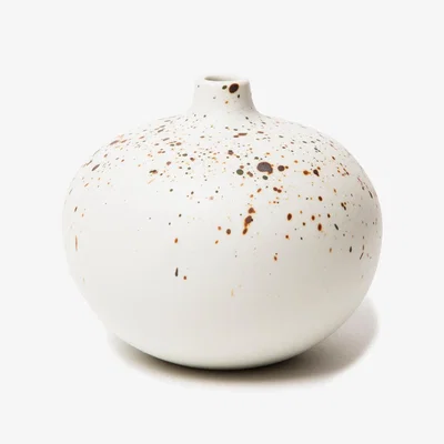Nordic Nest Lindform Bari vase Freckles melange matte M
