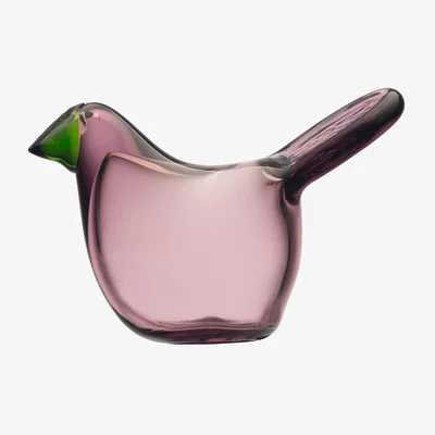 Nordic Nest Iittala Birds by Toikka Robin Pine green-salmon pink