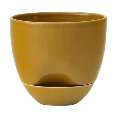 Nordic Nest Audo Copenhagen Hydrous flower pot Ø12 cm Ochre