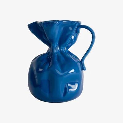 Nordic Nest Byon Crumple vase Blue