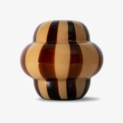 Nordic Nest Curlie vase 20 cm Brown-beige
