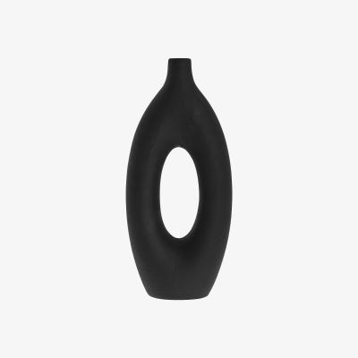 Nordic Nest Catia vase 33 cm Black