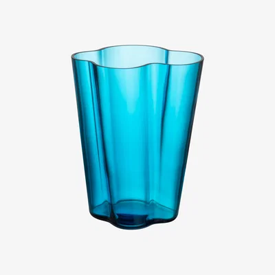 Nordic Nest Iittala Alvar Aalto vase turquoise 270 mm