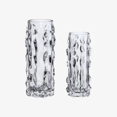 Nordic Nest Hübsch Kawa vase Clear 2 pieces