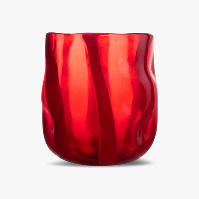Nordic Nest Byon Triton vase 24 cm Red