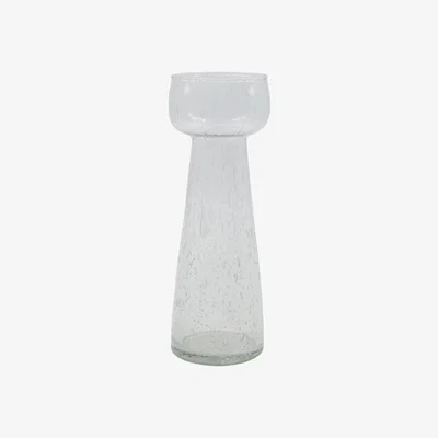 Nordic Nest House Doctor Tuur vase Clear 22.5 cm