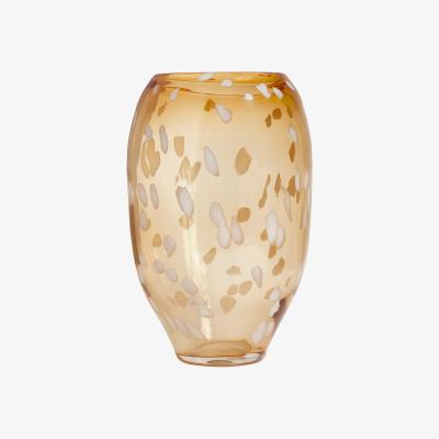 Nordic Nest OYOY Jali vase large 35 cm Amber (orange)