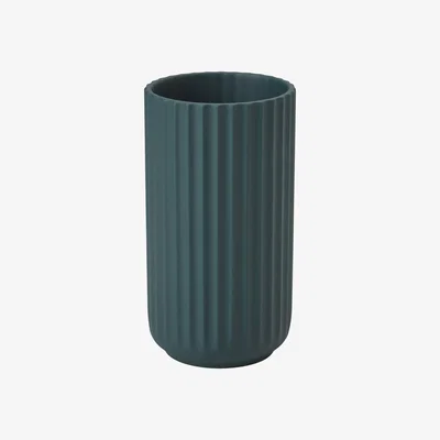Nordic Nest Lyngby vase Copenhagen green matt 20 cm