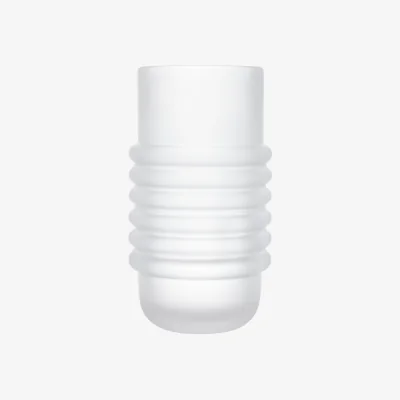 Nordic Nest Tom Dixon Press Large vase Frosted