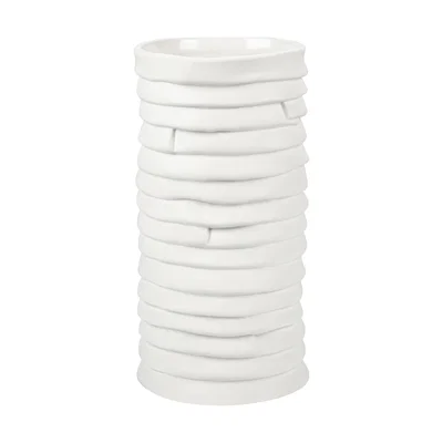 Nordic Nest Mette Ditmer Ribbon vase large 20 cm Off-white