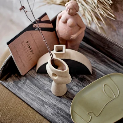 Nordic Nest Ngoie vase 17 cm nature