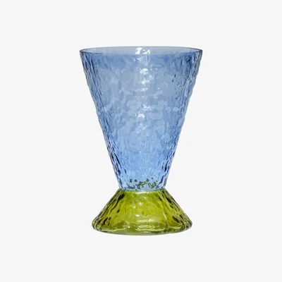 Nordic Nest Hübsch Abyss vase Blue