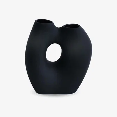 Nordic Nest Frodig vase 20 cm Black