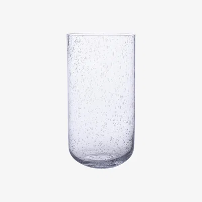 Nordic Nest ERNST Ernst vase bubbly glass 25 cm Clear