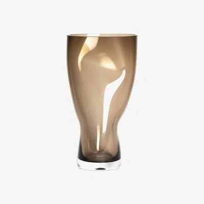Nordic Nest Orrefors Squeeze vase 23 cm Brown