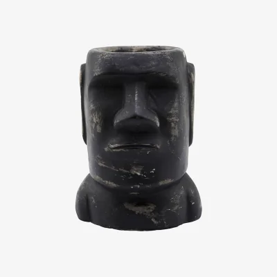 Nordic Nest Earth vase 11 cm black