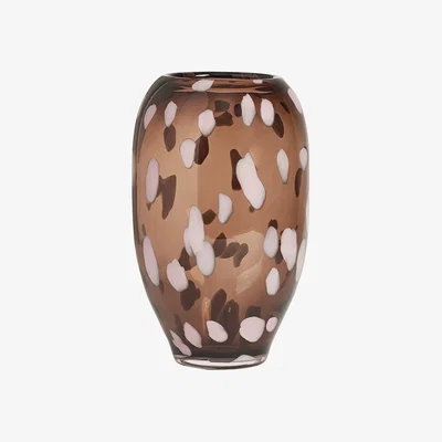 Nordic Nest OYOY Jali vase medium 23 cm Smoke