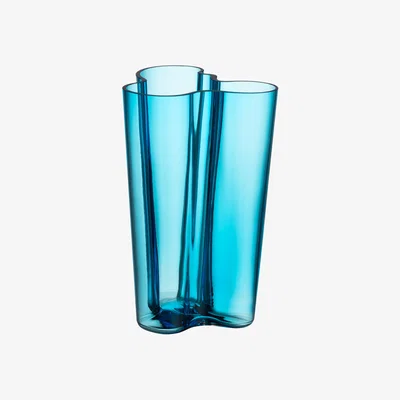 Nordic Nest Iittala Alvar Aalto vase turquoise 251 mm