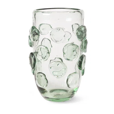 Nordic Nest ferm LIVING Lump vase Ø17x25 cm Recycled clear