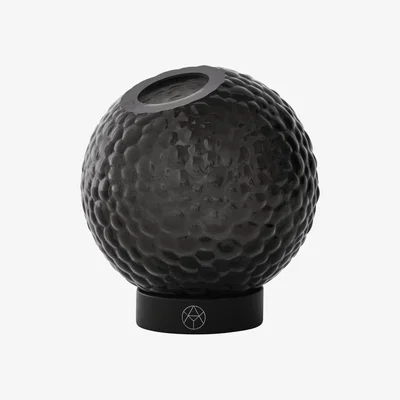 Nordic Nest AYTM Globe bubbles vase Ø10 cm Black