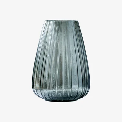 Nordic Nest Bitz Kusintha vase 22 cm Smoke