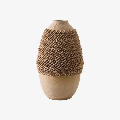 Nordic Nest Tell Me More Aria vase large Brown