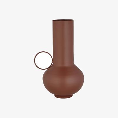 Nordic Nest blomus Loha vase 33 cm Brandy Brown