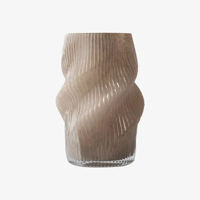 Nordic Nest Tell Me More Fano vase 35 cm Taupe