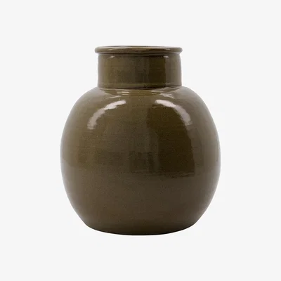 Nordic Nest Aju vase 21 cm Green