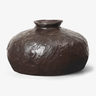 Nordic Nest ferm LIVING Doro vase 11 cm Coffee
