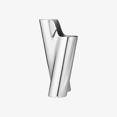 Nordic Nest Georg Jensen Lituus vase Stainless steel small