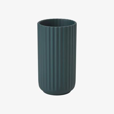 Nordic Nest Lyngby vase Copenhagen green matt 25 cm