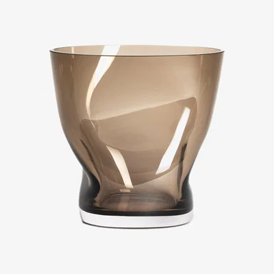 Nordic Nest Orrefors Squeeze tulip vase 18 cm Brown