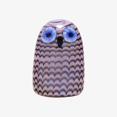 Nordic Nest Iittala Birds by Toikka small owl Light purple