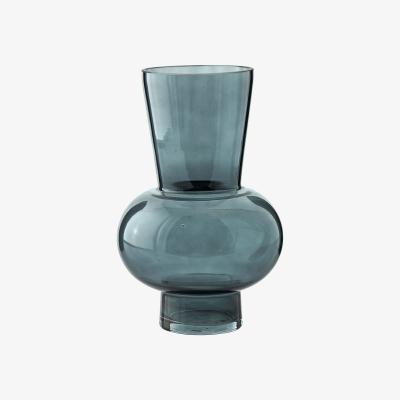 Nordic Nest Hedria vase 24.5 cm Dark grey