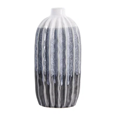 Nordic Nest Lene Bjerre Aysia vase 13.5 cm White-blue