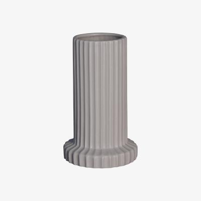 Nordic Nest Stripe vase 18 cm Sandy mole