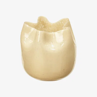 Nordic Nest Esther vase 20 cm Anise flower yellow