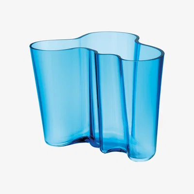 Nordic Nest Iittala Alvar Aalto vase turquoise 160 mm