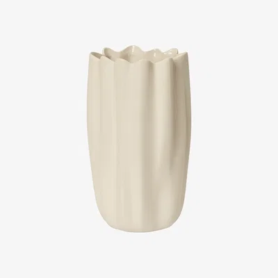 Nordic Nest Ferm Living Nium vase Off-white 23 cm