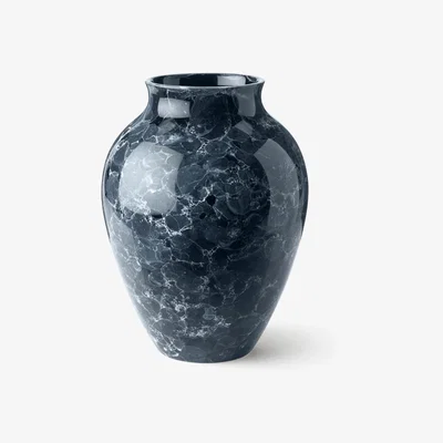 Nordic Nest Knabstrup Keramik Knabstrup vase Natura 27 cm Grafit