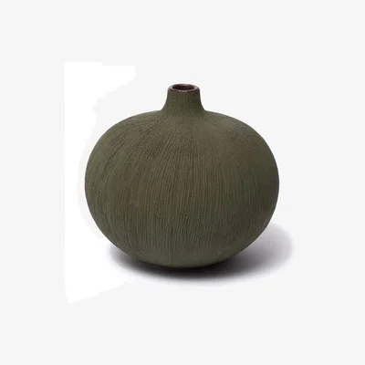 Nordic Nest Lindform Bari vase Forest green S
