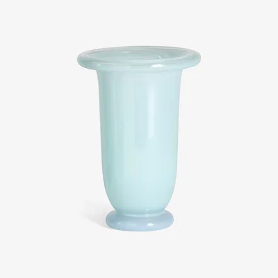 Nordic Nest HAY Empire vase Medium Ice blue-light blue