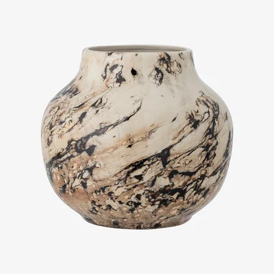 Nordic Nest Bloomingville Janka vase 21.5 cm Brown