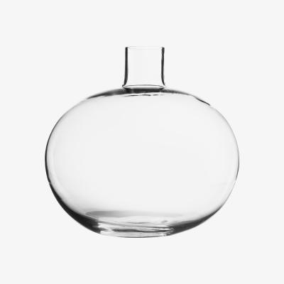 Nordic Nest Skrufs Glasbruk Holmen vase Ø10 cm Clear