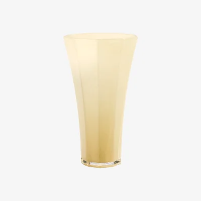 Nordic Nest Cooee Design Liliané vase 18 cm Butter yellow